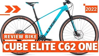 Cube Elite C62 One Carbon 2022 New Hardtail Bike Insane Speed [upl. by Anawt]