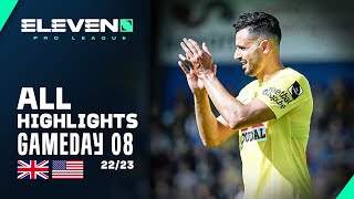 ALL HIGHLIGHTS ğŸ“ºâš½ Jupiler Pro League GAMEDAY 8 [upl. by Mikey]