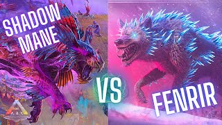 Shadowmane vs Fenrir  Ark Survival Evolved [upl. by Hollis]