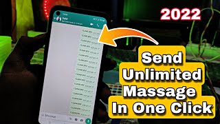 Send 1000 messages in 1 click  How Send Multiple Message In One Click [upl. by Kennard591]