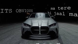 OBVIOUS  UMAIR  HASSAN RAHEEM  Lyrics  BMW EDIT TheProVideo [upl. by Kraul329]