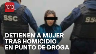 Asesinan a un hombre en la Narvarte Ciudad de México hallan droga y detienen a una mujer [upl. by Antonino]