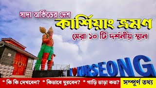 Kurseong Top 10 Tourist Places  Kurseong Sightseeing  Kurseong Tour  কার্শিয়াং ভ্রমণ [upl. by Adaran756]