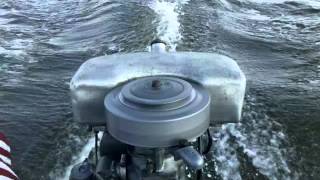 1930 Johnson K50 Antique Outboard Motor [upl. by Giacinta]