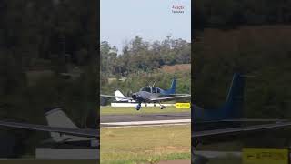 Cirrus SR22 CBE Pouso SBJD [upl. by Auhsohey104]