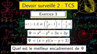 L’ordre dans l’ensemble R — Encadrement dun réel — Exercice 3 — Devoir de maths — TCS [upl. by Eillit]