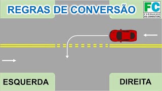 Conversões virar à direita virar à esquerda [upl. by Jammin]