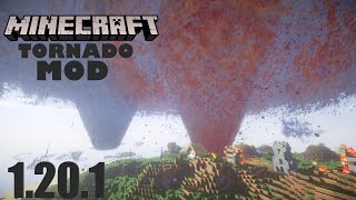 Minecraft Tornado Mod 1201 Update Review [upl. by Anoit]