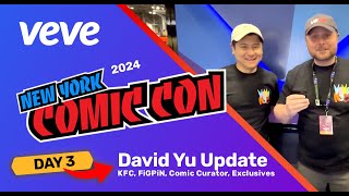 VeVe NYCC 2024 UPDATE with David Yu FiGPiNs CGC Marvel Comics and more [upl. by Haletky434]