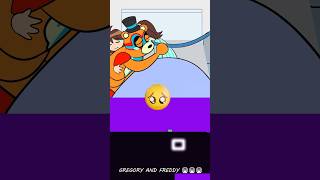 Poor Freddy and Gregory 😥😨😭😭😭  SlimeCat  Bouncing Square fnaf [upl. by Delanos191]