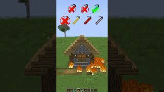 Test Different Dynamites vs House in Minecraft [upl. by Noellyn782]