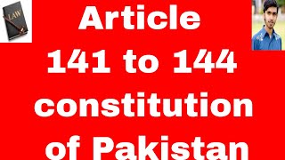 Distribution of legislative powers Article 141 to 144 constitution of pakistan 1973 in urdu [upl. by Secor179]