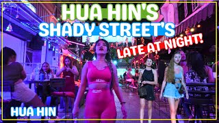 Exploring Hua Hin Thailand at Night Walking Hua Hins Shady Streets [upl. by Niala]