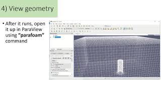 Open Foam Tutorial Simulation with 3D Geometry stl [upl. by Christalle]