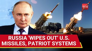 Russian Forces Destroy US Patriot Missile System ATACMS LongRange Missiles In Ukraine  Moscow [upl. by Gnilrits148]