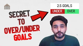 SECRET TO OVERUNDER GOALS  Football Betting Tips and Strategies [upl. by Moor474]