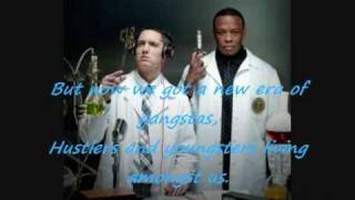 Eminem ft Dr dre The watcher HD lyrics [upl. by Brecher289]