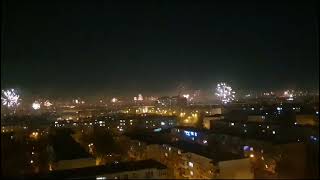 Revelion 2024 Focuri de artificii în cartierele din Ploiești [upl. by Jermaine]