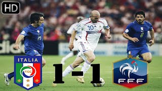 Italy vs France 11 53 • Goal amp Full Highlights • World Cup 2006 Final HD [upl. by Launame377]