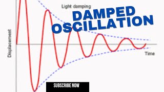 Damped oscillation  Light and Heavy damping  Oscillation physics class11 [upl. by Rosenfeld503]