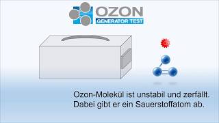 Funktionsweise eines Ozongenerators  Geruchsneutralisierung [upl. by Earased]