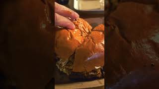 Pulled Beef Burger pakistanvlogs food ealing [upl. by Neiht]