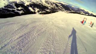 Skiing Mauduit at Meribel in the Three Valleys [upl. by Revolc228]