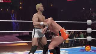 WWE2K24  Katsuhiko Nakajima VS Zack Saber Jr 8192024 [upl. by Iaverne]