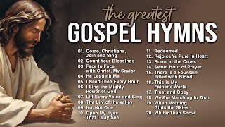 The Greatest Gospel Hymns  A Worship Collection with 247 Live NonStop Hymns  Best Praise Songs [upl. by Barsky]