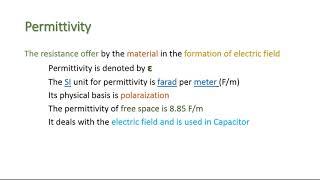 Difference between permittivity and permeability [upl. by Nagaek]