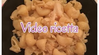 VIDEO RICETTA PASTA COL CAVOLFIORE [upl. by Lodge]