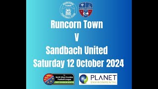 Runcorn Town v Sandbach United 12 10 24 [upl. by Amaris]