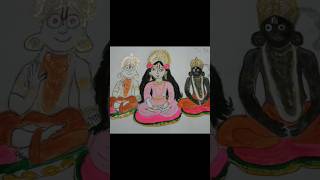 jagannath drawing with colour youtubeshorts shorts jagannath drawing [upl. by Rhynd]