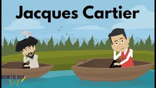 Jacques Cartier  European Explorer  Educational Social Studies Video  Elementary Students amp Kids [upl. by Wein]