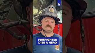 Firefighter dies a hero rescuing family from a burning home [upl. by Amerak]