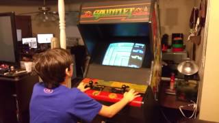 Gauntlet Arcade Cabinet by Atari Games [upl. by Caresa]