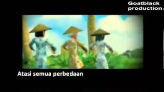 Padi  Sahabat selamanya dengan Lirik Upin dan Ipin HD [upl. by Jone]