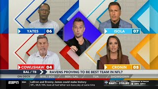 Around The Horn  Lamar amp Derrick Henry proved Ravens are best team in NFL after Week 7 beat Bucs [upl. by Florette]