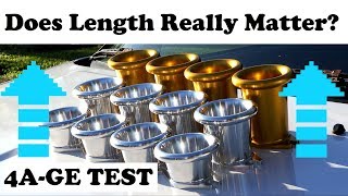 Ultimate 4AGE Trumpet Test 100mm vs 75mm vs 50mm Test and Review [upl. by Heidi4]