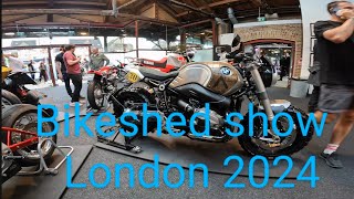 Bike shed show London 2024 [upl. by Haram]