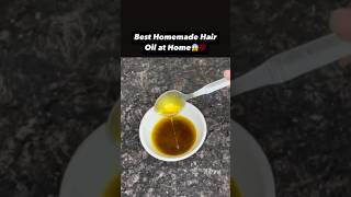 Homemade HAIR OIL for THICK amp HAIR GROWTH😱 Best Results💯 haircare hairoil hairoilsforgrowth [upl. by Dolli]