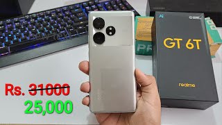 Realme GT 6T Unboxing at Rs 25000 Amazon Sale Unit [upl. by Bekha1]