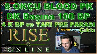 8 Okçu ile 45 DKda 4000 BP Kastık Efso BLOOD Valley Rank 1 Rakip Burhan ABi  Sesli Bilgiler TR [upl. by Liagabba]