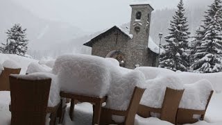 Claviere Ski Resort Italy  Unravel Travel TV [upl. by Elberfeld]