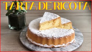 RECETA de TARTA DE RICOTA  relleno cremoso y masa tierna paso a paso [upl. by Eelirol]