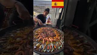 quotPaella in 33 Seconds Taste Spain at Home 🇪🇸🥘 quot [upl. by Olifoet291]