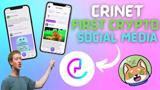 CRINET Crypto Is The First Of Crypto Social Media [upl. by Filip464]