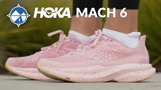 HOKA Mach 6 Review  Lightweight And Bouncy Comfort [upl. by Edwina]