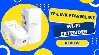 TPLink Powerline WiFi Extender TLWPA7617KIT Expand Your Home Network Review [upl. by Judye]