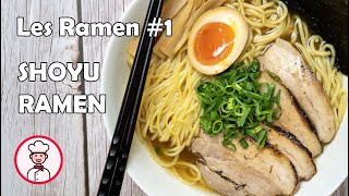 Recette de ramen  Shoyu ramen  Ramen sauce soja [upl. by Lebazi]